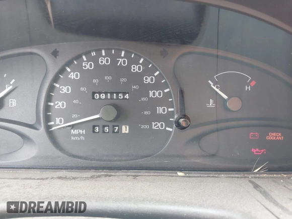 1997 Ford Escort LX с VIN 1FALP13P9VW292877, выставлен на аукционе IAAI как лот 41525166 с пробегом 91 154 миль миль и . История ставок и продаж доступна на DreamBid. Изображение 7.