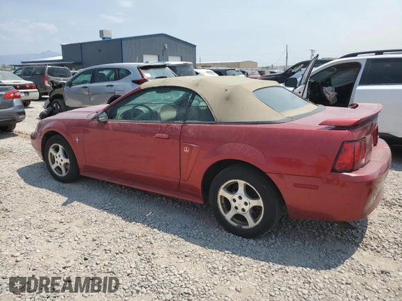 2003 Ford Mustang Deluxe with VIN 1FAFP44493F401306, listed as a Copart auction lot 65982655 with 117,513 mi miles and Clean title. Bid and sale history available at DreamBid. Image 2.