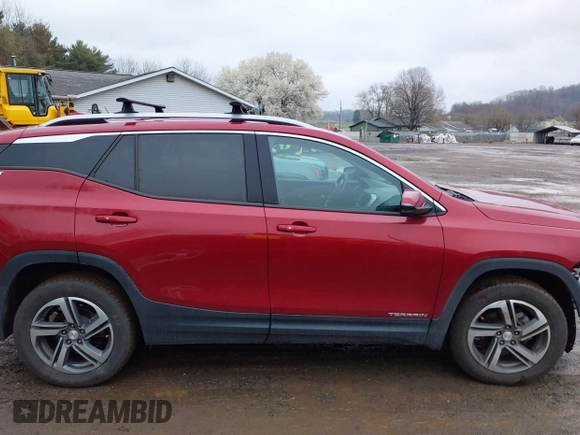 2019 GMC Terrain SLT with VIN 3GKALVEV9KL327469, listed as a IAAI auction lot 41995450 with 35,486 mi miles. Bid and sale history available at carsss.com. Image 14.