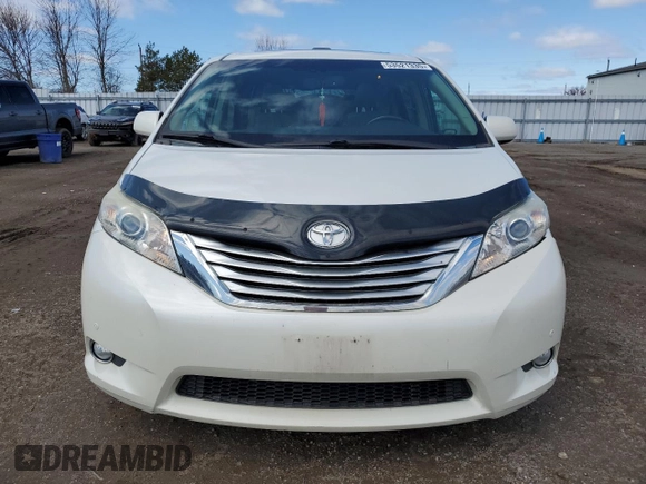 2012 Toyota Sienna XLE with VIN 5TDDK3DCXCS047104, listed as a Copart auction lot 53521335 with 184,269 mi miles and Clean Title. Bid and sale history available at DreamBid. Image 5.