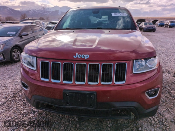 2014 Jeep Grand Cherokee Laredo with VIN 1C4RJFAG8EC430643, listed as a Copart auction lot 48879105 with 126,016 mi miles and Salvage Title. Bid and sale history available at carsss.com. Image 5.