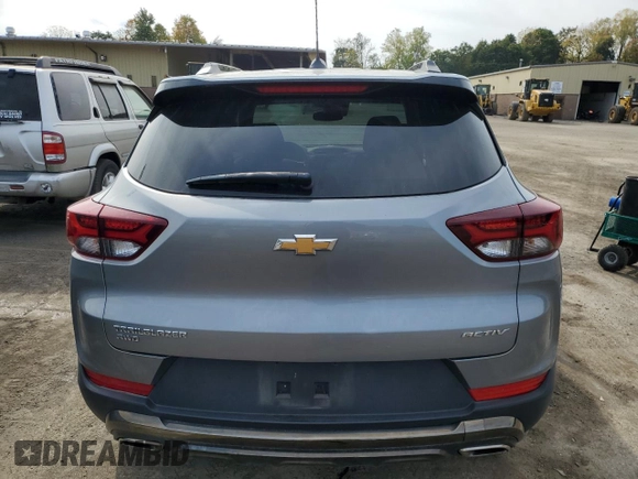 2023 Chevrolet TrailBlazer ACTIV with VIN KL79MSSL3PB169293, listed as a Copart auction lot 74753044 with 27,170 mi miles and Salvage Title. Bid and sale history available at DreamBid. Image 6.