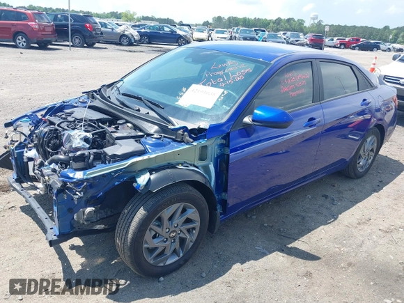 2024 Hyundai Elantra SEL with VIN KMHLM4DG8RU770920, listed as a IAAI auction lot 42191038 with 5,818 mi miles and . Bid and sale history available at DreamBid. Image 18.
