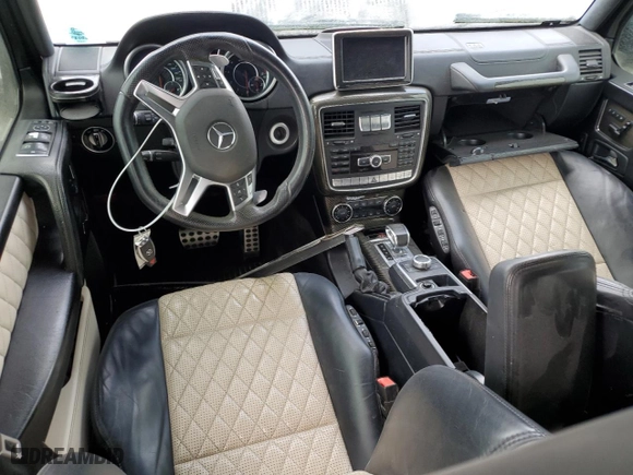 2016 Mercedes-Benz G-Class G 63 AMG with VIN WDCYC7DF4GX245106, listed as a Copart auction lot 76056834 with 0 mi miles and Non Repairable. Bid and sale history available at carsss.com. Image 8.