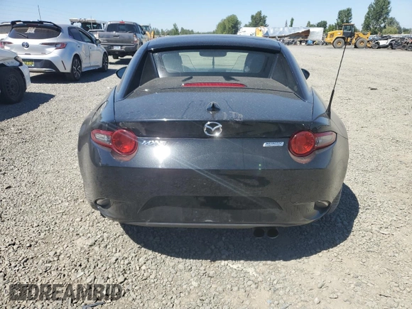 2018 Mazda MX-5 Miata RF Grand Touring with VIN JM1NDAM76J0201992, listed as a Copart auction lot 65407554 with 69,120 mi miles and Salvage Title. Bid and sale history available at carsss.com. Image 6.