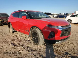 2019 Chevrolet Blazer with VIN 3GNKBHRS8KS669111, listed as a Copart auction lot 83071944 with 15,086 mi miles and Salvage title. Bid and sale history available at DreamBid. Image 4.