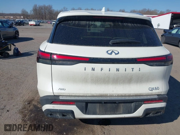 2023 Infiniti QX60 Luxe с VIN 5N1DL1FS5PC374874, выставлен на аукционе IAAI как лот 41754438 с пробегом 21 064 миль миль и . История ставок и продаж доступна на DreamBid. Изображение 16.