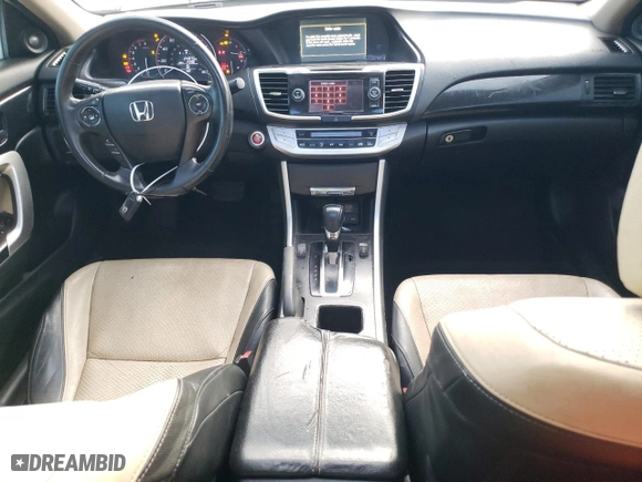 2014 Honda Accord Coupe EX-L with VIN 1HGCT1B84EA004150, listed as a Copart auction lot 46714895 with 243,973 mi miles and Clean Title. Bid and sale history available at carsss.com. Image 8.