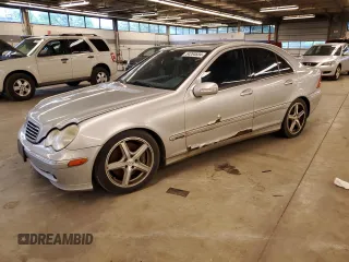 2004 Mercedes-Benz C 230 Kompressor with VIN WDBRF40J34A589162, listed as a Copart auction lot 54264684 with 190,807 mi miles and Clean Title. Bid and sale history available at DreamBid. Image 1.