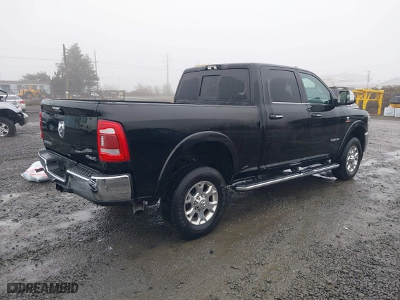 2022 Ram 2500 Laramie with VIN 3C6UR5FL0NG229195, listed as a IAAI auction lot 41254932 with 8,368 mi miles. Bid and sale history available at carsss.com. Image 4.