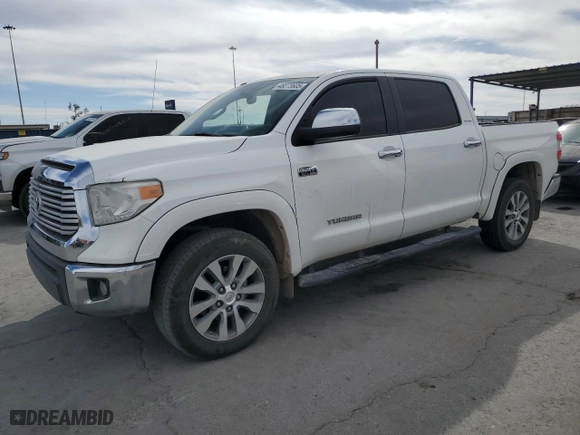2016 Toyota Tundra 4WD Truck LTD with VIN 5TFHW5F1XGX504118, listed as a Copart auction lot 48073605 with 113,434 mi miles and Salvage Title. Bid and sale history available at carsss.com. Image 1.