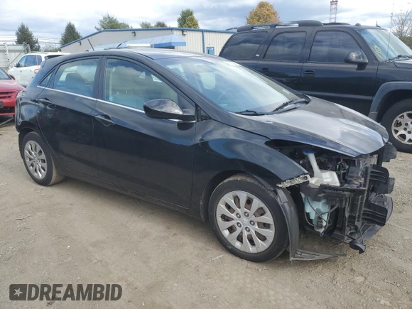 2017 Hyundai Elantra GT with VIN KMHD35LH1HU359011, listed as a Copart auction lot 76023624 with 67,505 mi miles and Salvage Title. Bid and sale history available at carsss.com. Image 4.