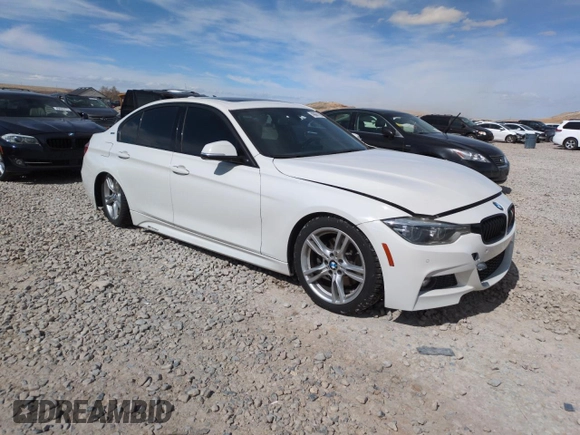 2018 BMW 3 Series 330e iPerformance with VIN WBA8E1C59JA756629, listed as a Copart auction lot 49061185 with 82,420 mi miles and Salvage Title. Bid and sale history available at carsss.com. Image 4.