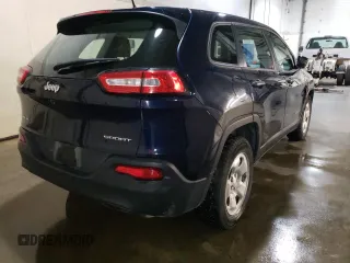 2015 Jeep Cherokee Sport with VIN 1C4PJMAB1FW501617, listed as a Copart auction lot 62966875 with 96,051 mi miles and Clean title. Bid and sale history available at DreamBid. Image 3.