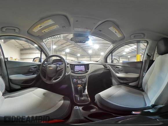 2020 Chevrolet Trax LS with VIN 3GNCJKSB9LL218067, listed as a Copart auction lot 63389735 with 32,555 mi miles and Salvage title. Bid and sale history available at DreamBid. Image 16.
