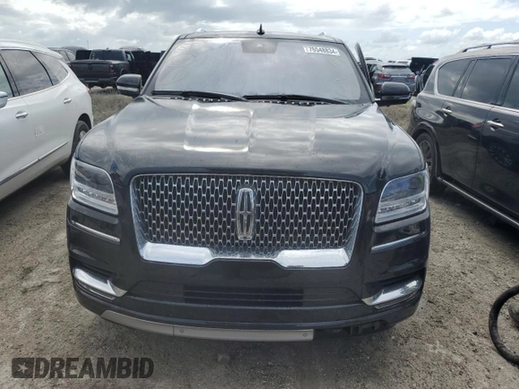 2020 Lincoln Navigator Reserve z VIN 5LMJJ2LT5LEL03276, wystawiony jako Copart lot #76548834 z przebiegiem 23 646 mil mil oraz Nie do naprawy • Non repairable. Historia ofert i sprzedaży dostępna na DreamBid. Obrazek 5.