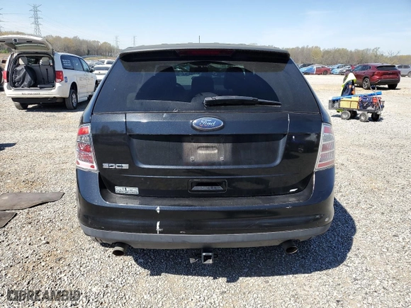 2014 Ford Edge SE with VIN 2FMDK3GC7EBA86261, listed as a Copart auction lot 50765005 with 129,210 mi miles and Salvage Title. Bid and sale history available at carsss.com. Image 6.