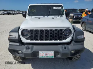 2024 Jeep Wrangler Sport with VIN 1C4PJXAG9RW124892, listed as a Copart auction lot 76882324 with Not provided miles and Salvage title. Bid and sale history available at DreamBid. Image 5.