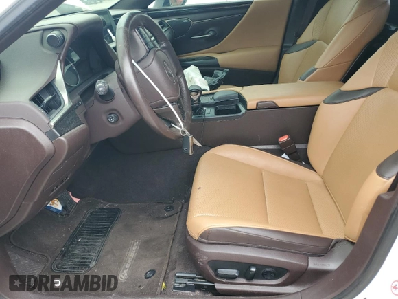 2019 Lexus ES 350 with VIN 58ABZ1B12KU041305, listed as a Copart auction lot 57264535 with 68,677 mi miles and Clean Title. Bid and sale history available at DreamBid. Image 7.