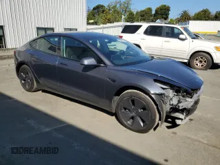 2023 Tesla Model 3 с VIN 5YJ3E1EA3PF405741, выставлен на аукционе Copart как лот 55800195 с пробегом 18 317 миль миль и Списание • Salvage title. История ставок и продаж доступна на DreamBid. Изображение 4.