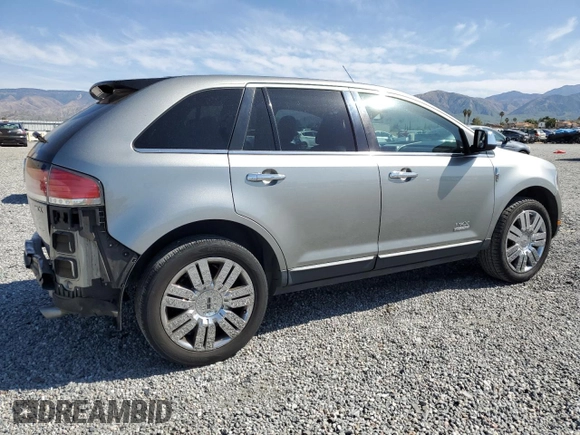 2008 Lincoln MKX with VIN 2LMDU68C08BJ39272, listed as a Copart auction lot 52376395 with 209,384 mi miles and Salvage Title. Bid and sale history available at DreamBid. Image 3.