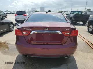 2018 Nissan Maxima S with VIN 1N4AA6AP6JC397820, listed as a Copart auction lot 54535485 with 56,676 mi miles and Salvage Title. Bid and sale history available at DreamBid. Image 6.