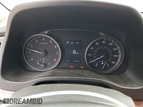 2018 Hyundai Elantra SEL with VIN 5NPD84LF8JH375771, listed as a Copart auction lot 53786965 with 87,605 mi miles and Salvage Title. Bid and sale history available at DreamBid. Image 9.