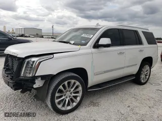 2019 Cadillac Escalade Luxury with VIN 1GYS3BKJ0KR193227, listed as a Copart auction lot 74701034 with 70,252 mi miles and Salvage Title. Bid and sale history available at carsss.com. Image 1.