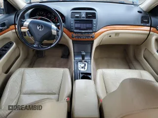 2004 Acura TSX w/Navigation with VIN JH4CL969X4C013680, listed as a Copart auction lot 52547525 with 136,098 mi miles and Salvage title. Bid and sale history available at DreamBid. Image 8.