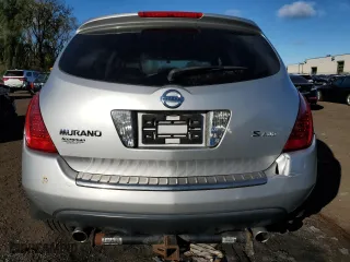 2007 Nissan Murano S with VIN JN8AZ08W87W665985, listed as a Copart auction lot 75304154 with 140,488 mi miles and Salvage Title. Bid and sale history available at carsss.com. Image 6.