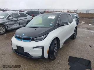 2019 BMW i3 with VIN WBY8P2C59K7D97415, listed as a IAAI auction lot 41509553 with 58,083 mi miles. Bid and sale history available at carsss.com. Image 2.