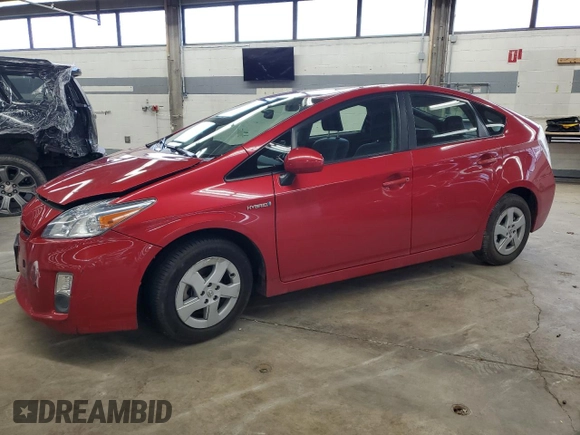 2010 Toyota Prius II with VIN JTDKN3DU0A0202573, listed as a Copart auction lot 46931725 with 141,273 mi miles and Salvage Title. Bid and sale history available at carsss.com. Image 1.