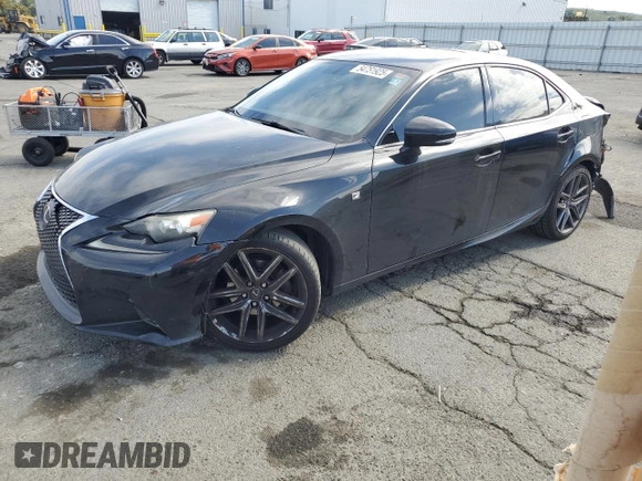 2014 Lexus IS 250 with VIN JTHBF1D22E5018176, listed as a Copart auction lot 54751925 with 114,490 mi miles and Salvage title. Bid and sale history available at DreamBid. Image 1.