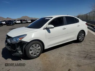 2021 Kia Rio S with VIN 3KPA24AD4ME365303, listed as a Copart auction lot 48279805 with 72,729 mi miles and Salvage Title. Bid and sale history available at carsss.com. Image 1.