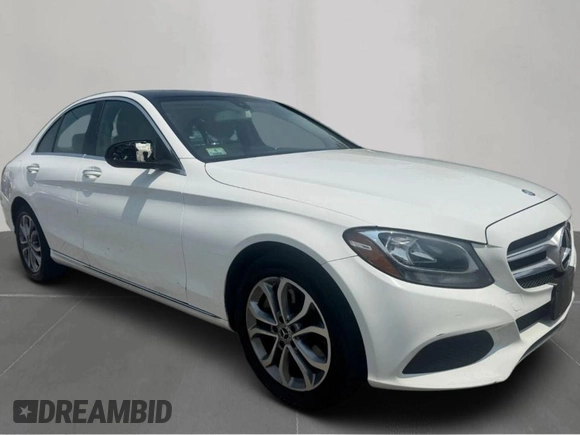 2017 Mercedes-Benz C 300 with VIN 55SWF4KB2HU211825, listed as a Copart auction lot 65092705 with 107,705 mi miles and Clean title. Bid and sale history available at DreamBid. Image 1.