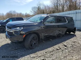 2023 Chevrolet Tahoe Commercial with VIN 1GNSKLEDXPR174204, listed as a Copart auction lot 51634975 with 33,582 mi miles and Salvage Title. Bid and sale history available at carsss.com. Image 1.