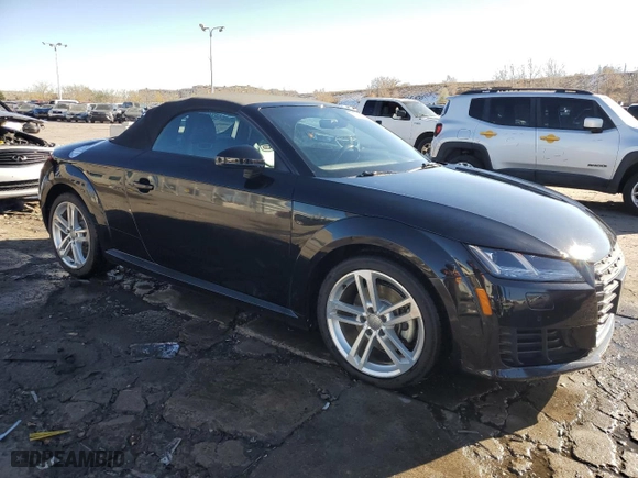 2017 Audi TT Roadster with VIN TRUT5CFV9H1002294, listed as a Copart auction lot 80895664 with 59,904 mi miles and Salvage Title. Bid and sale history available at carsss.com. Image 4.