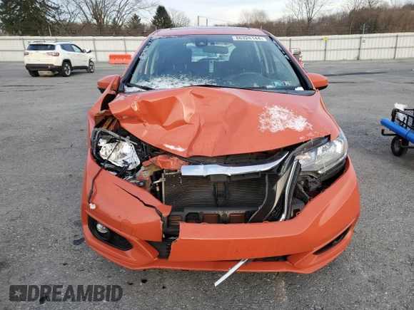 2018 Honda Fit EX-L with VIN 3HGGK5H90JM704417, listed as a Copart auction lot 86326144 with 71,339 mi miles and Salvage Title. Bid and sale history available at carsss.com. Image 5.