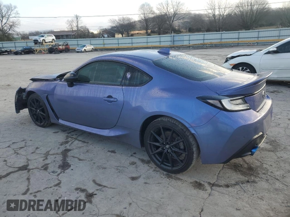 2023 Toyota GR86 Premium with VIN JF1ZNBF1XP8750107, listed as a Copart auction lot 85608874 with 14,802 mi miles and Salvage Title. Bid and sale history available at carsss.com. Image 2.