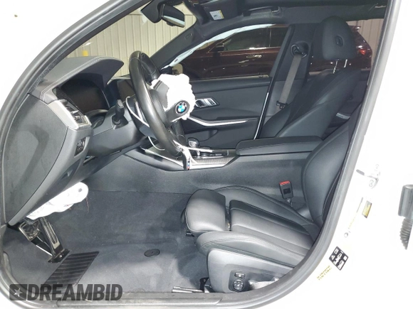 2020 BMW 3 Series M340i xDrive with VIN WBA5U9C06LA380967, listed as a Copart auction lot 68617303 with Not Provided miles and Salvage Title. Bid and sale history available at DreamBid. Image 7.