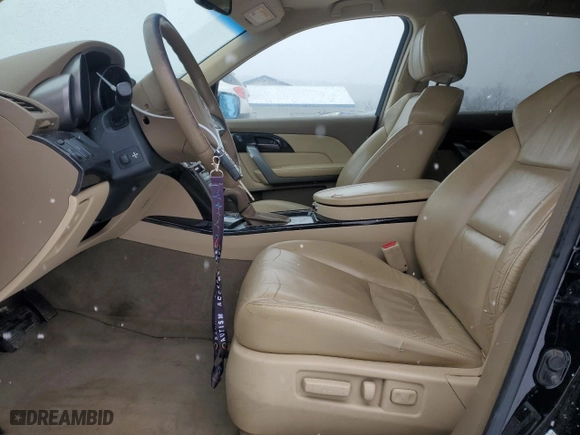 2009 Acura MDX Tech/Entertainment Pkg with VIN 2HNYD28429H522674, listed as a Copart auction lot 89162595 with 186,830 mi miles and Salvage Title. Bid and sale history available at carsss.com. Image 7.
