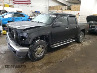 2007 GMC Canyon SLE2 with VIN 1GTDT13E278160852, listed as a Copart auction lot 88373475 with 188,366 mi miles and Salvage Title. Bid and sale history available at carsss.com. Image 1.