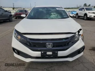 2019 Honda Civic Sport with VIN 2HGFC2F89KH594162, listed as a Copart auction lot 56005095 with 32,870 mi miles and Salvage title. Bid and sale history available at DreamBid. Image 5.