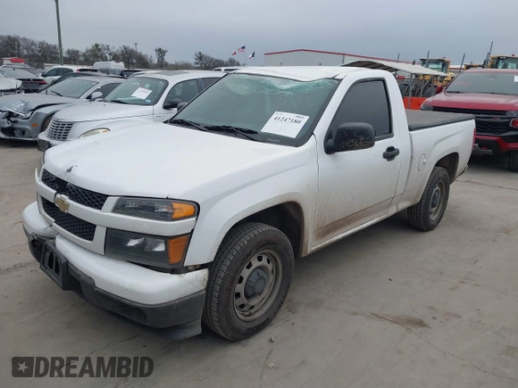 2012 Chevrolet Colorado Work Truck with VIN 1GCCSBF96C8162178, listed as a IAAI auction lot 41247180 with 119,142 mi miles. Bid and sale history available at carsss.com. Image 2.