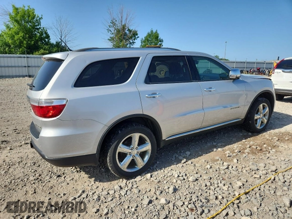 2013 Dodge Durango Citadel with VIN 1C4RDJEG7DC517761, listed as a Copart auction lot 61745515 with 175,810 mi miles and Clean title. Bid and sale history available at DreamBid. Image 3.