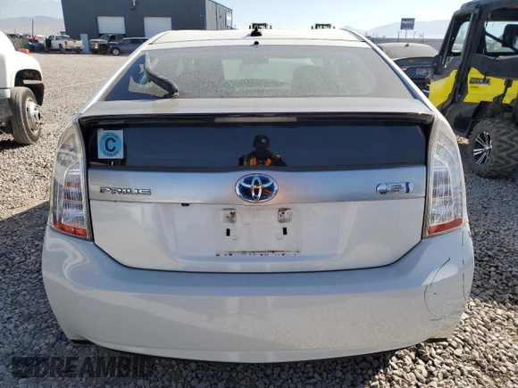 2013 Toyota Prius with VIN JTDKN3DP2D3043844, listed as a Copart auction lot 74471794 with 130,824 mi miles and Salvage Title. Bid and sale history available at DreamBid. Image 6.