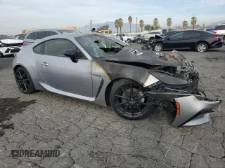 2023 Toyota GR86 Premium with VIN JF1ZNBF17P8763591, listed as a Copart auction lot 85566354 with 0 mi miles and Salvage Title. Bid and sale history available at carsss.com. Image 4.