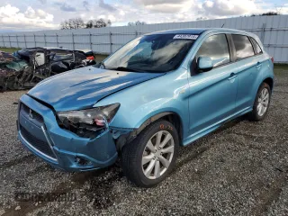 2012 Mitsubishi Outlander Sport SE with VIN JA4AP4AUXCZ003166, listed as a Copart auction lot 44397915 with 120,270 mi miles and Salvage Title. Bid and sale history available at carsss.com. Image 1.