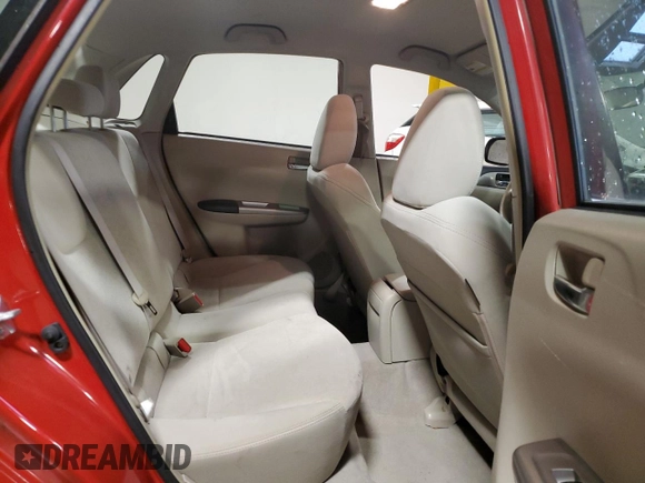 2008 Subaru Impreza i с VIN JF1GE61648H518119, выставлен на аукционе Copart как лот 55556965 с пробегом 72 516 миль миль и Списание • Salvage title. История ставок и продаж доступна на DreamBid. Изображение 10.