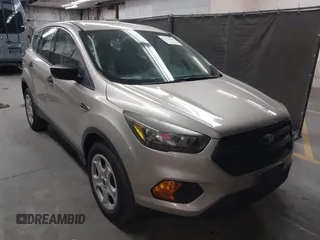 2018 Ford Escape S with VIN 1FMCU0F70JUA31339, listed as a IAAI auction lot 42216501 with 43,957 mi miles and . Bid and sale history available at DreamBid. Image 1.